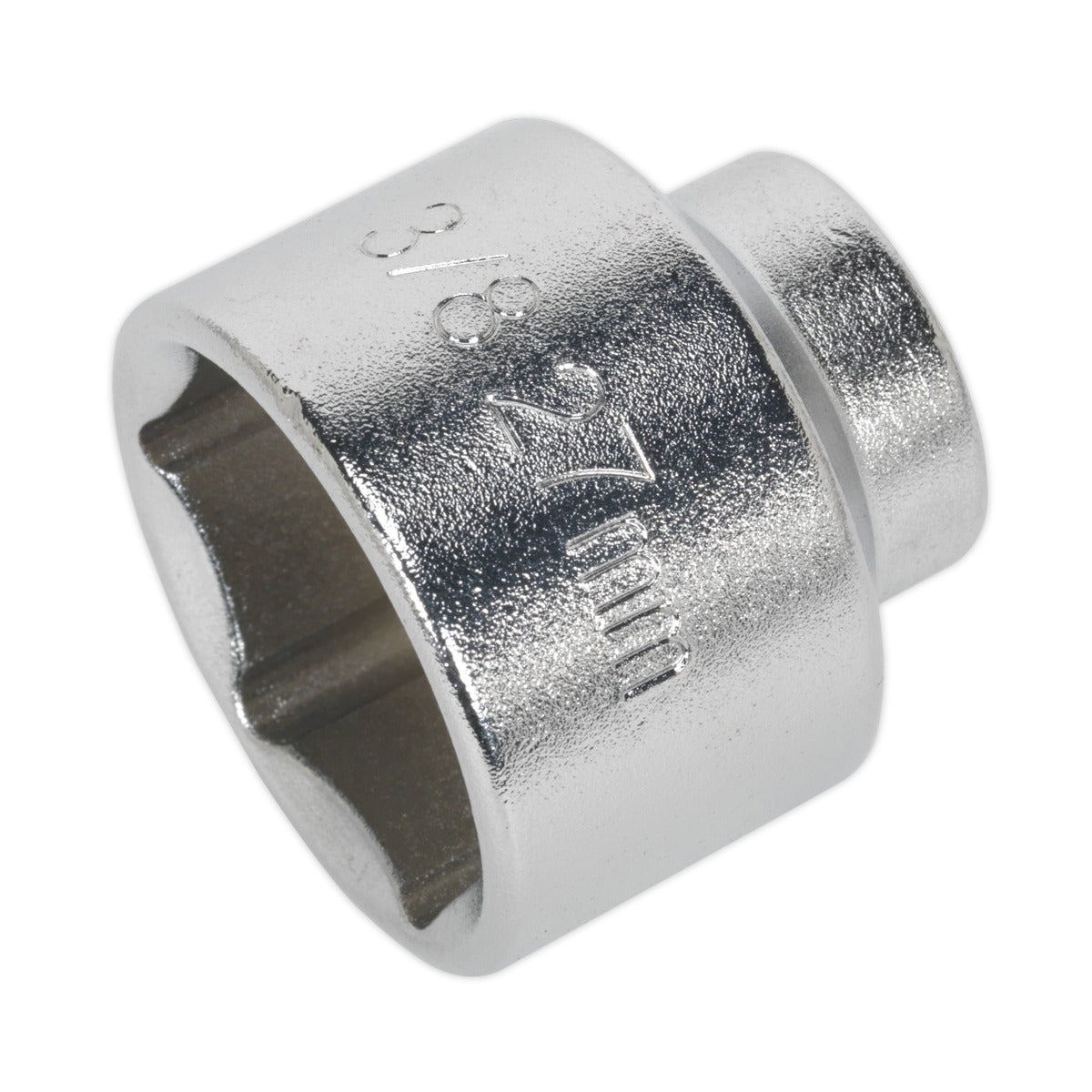 Sealey Low Profile Oil Filter Socket 3/8"Sq Drive 27mm SX112