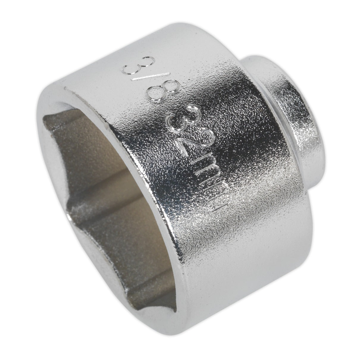 Sealey Low Profile Oil Filter Socket 3/8"Sq Drive 32mm SX113