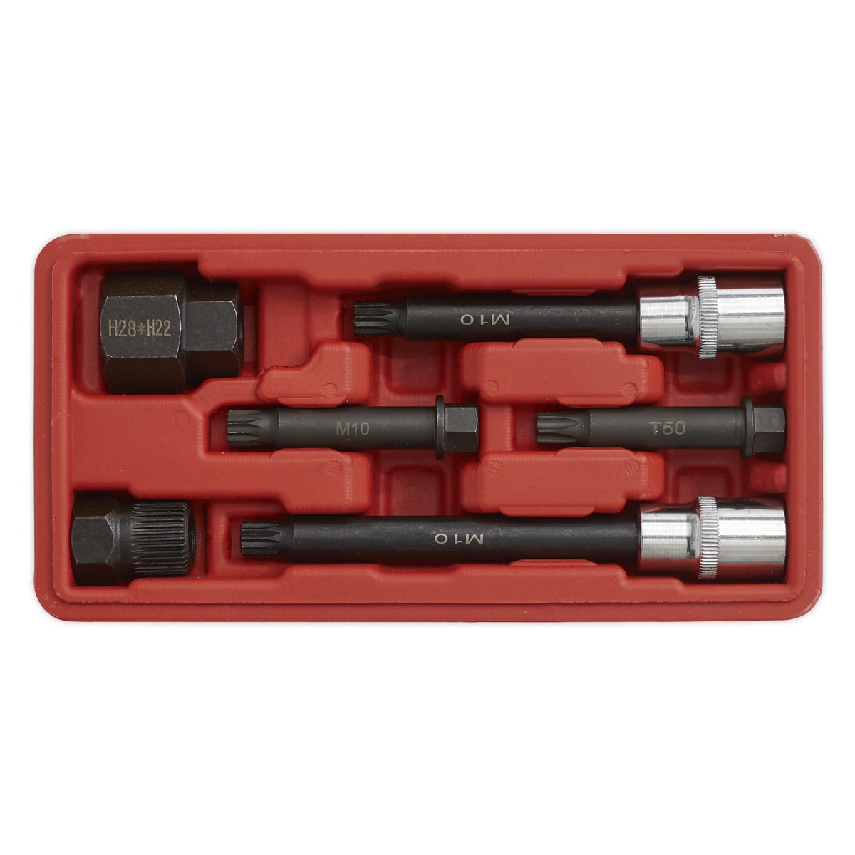 Sealey Alternator Freewheel Pulley Removal Set 6pc SX400
