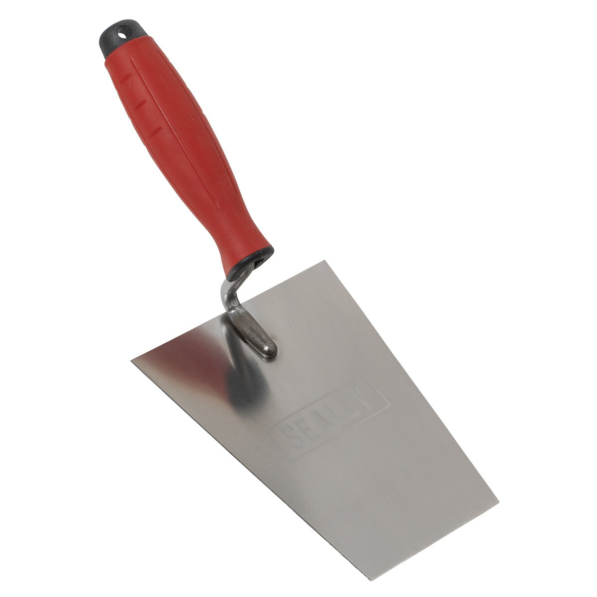Sealey Stainless Steel Masonry Trowel with Rubber Handle 160mm T1203