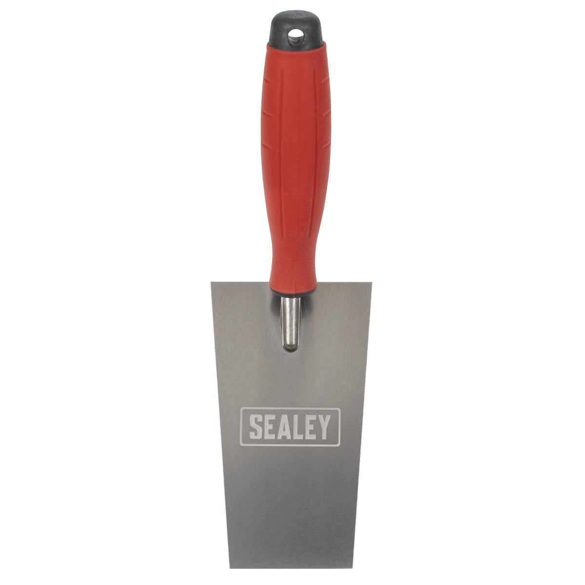 Sealey Stainless Steel Filler Trowel with Rubber Handle 140mm T1208