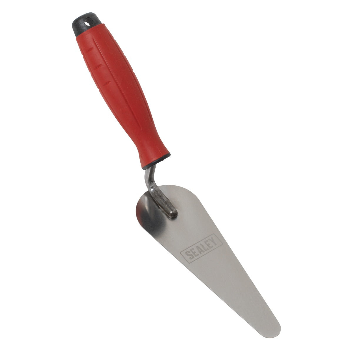 Sealey Stainless Steel Narrow Gauging Trowel with Rubber Handle 160mm T1225