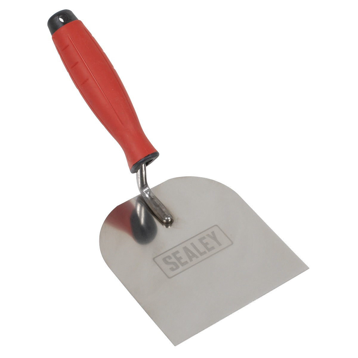 Sealey Stainless Steel Margin Trowel with Rubber Handle 120mm T1706