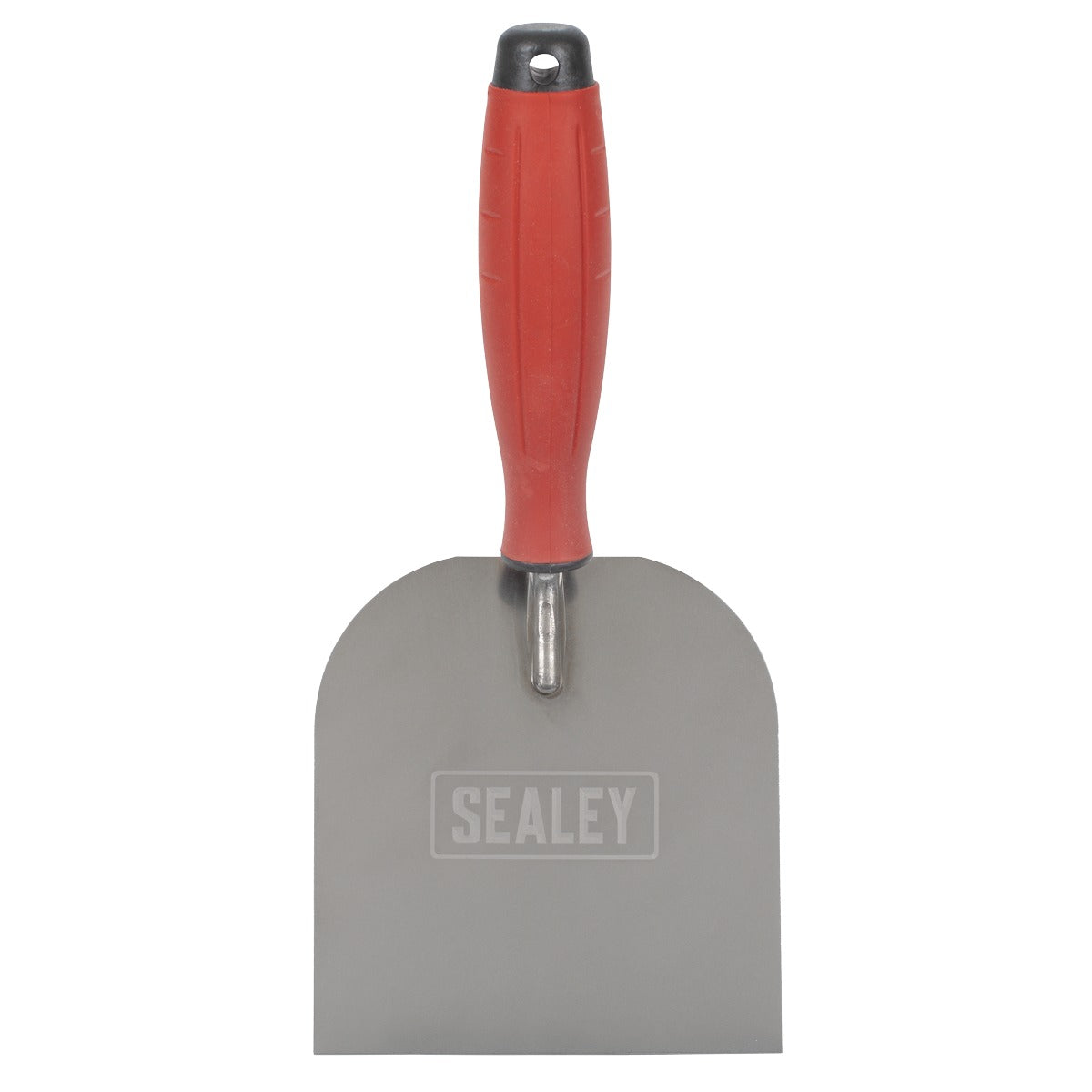 Sealey Stainless Steel Margin Trowel with Rubber Handle 120mm T1706