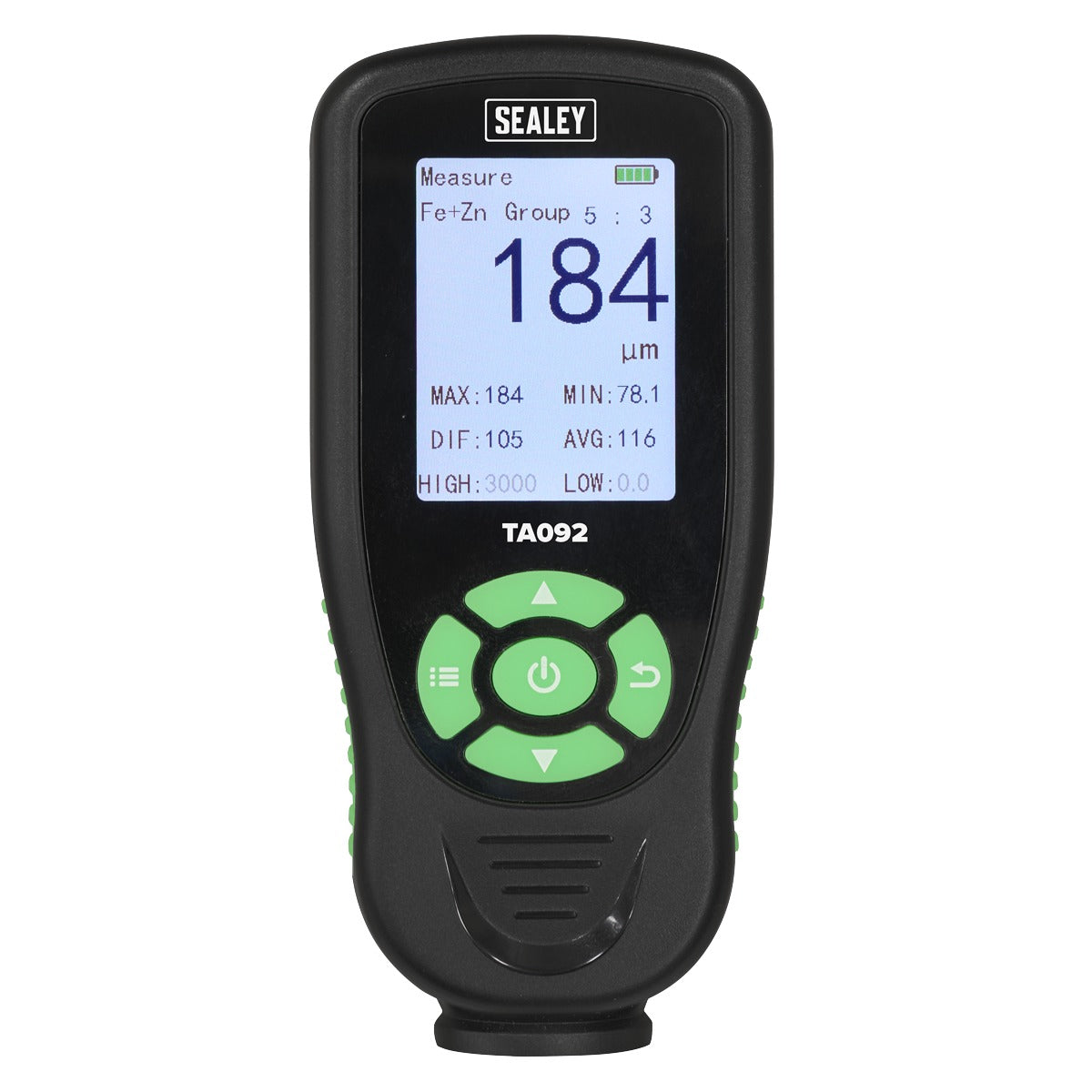 Sealey Rechargeable Paint Thickness Gauge TA092