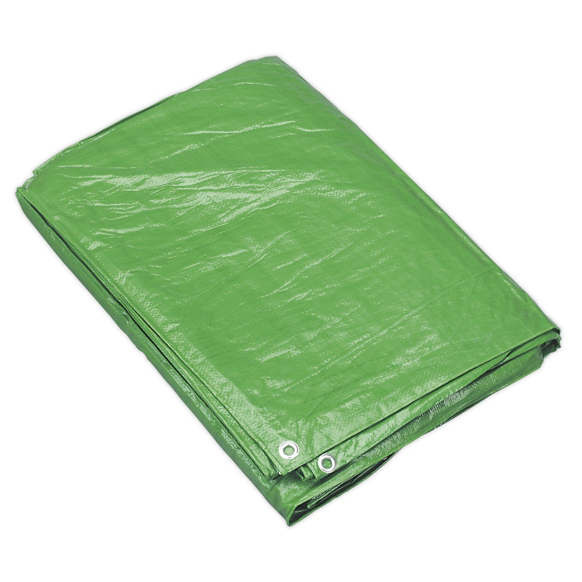Sealey Tarpaulin 3.66 x 4.88m - Green TARP1216G