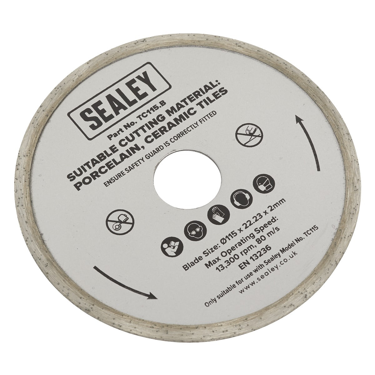 Sealey Replacement Blade for TC115 Tile Cutter TC115.B