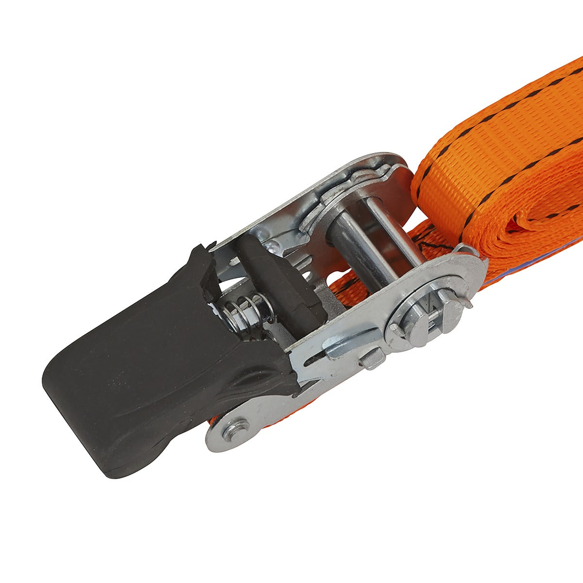 Sealey Ratchet Strap Polyester Webbing with Corner Protector 25mm x 5m 600kg Breaking Strength TD0635E