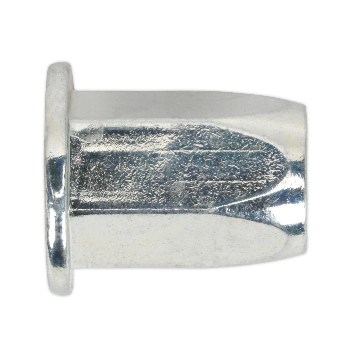 Sealey Full Hex Threaded Insert (Rivet Nut) M8 Standard Flange - Pack of 50 TIFHM8