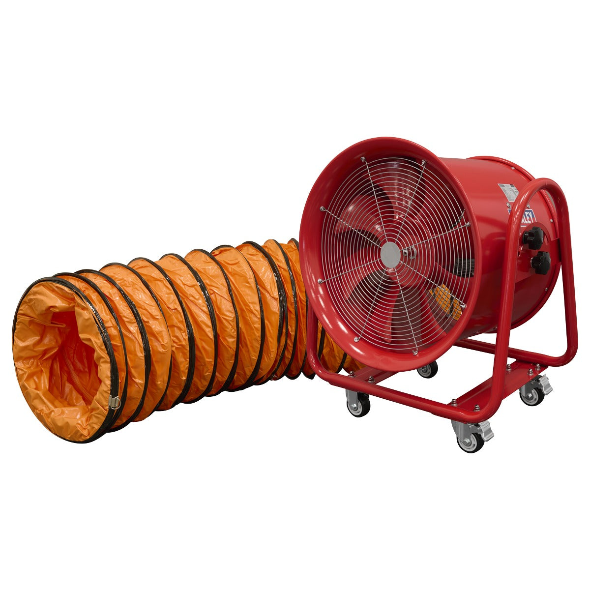 Sealey Portable Ventilator 500mm with 5m Ducting VEN500