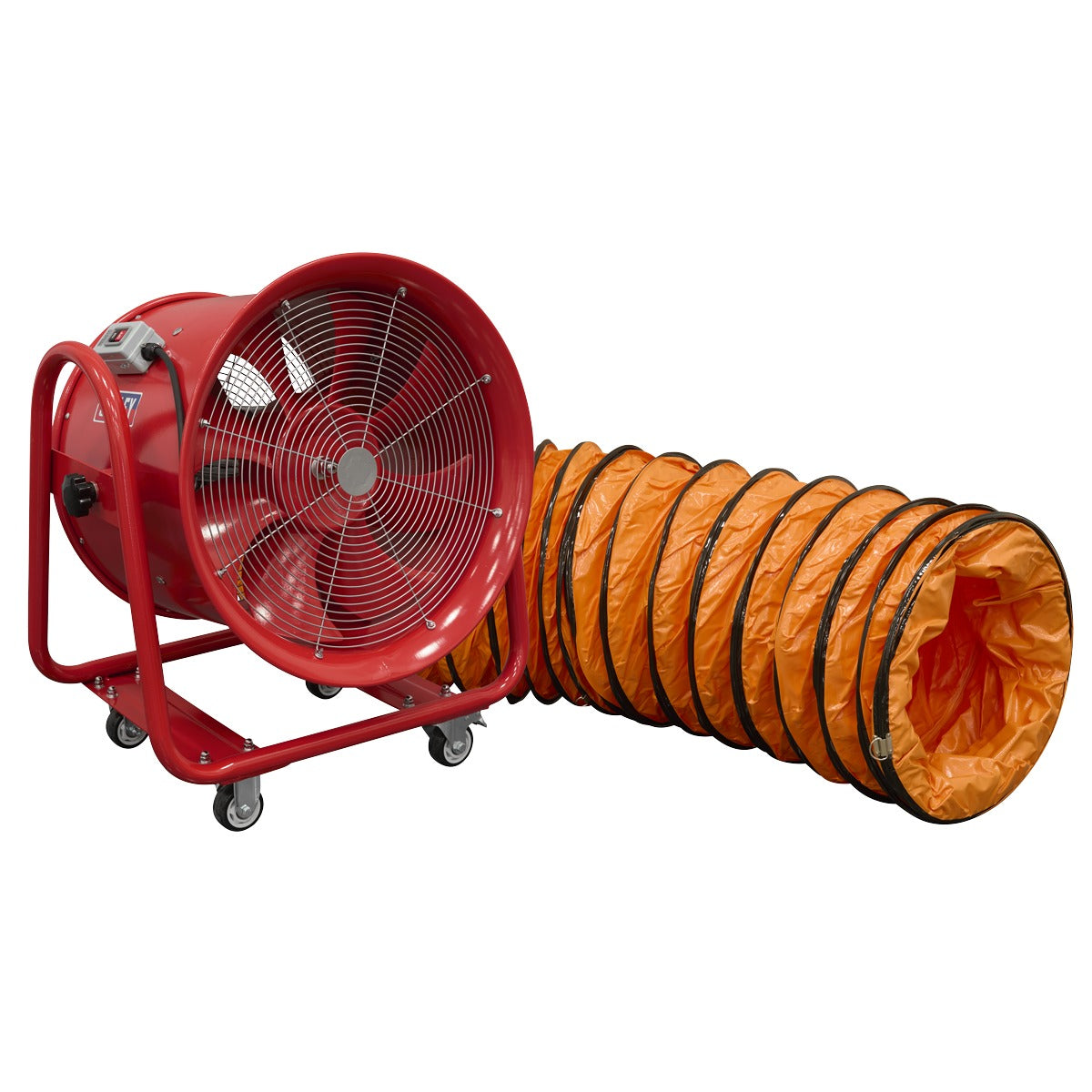 Sealey Portable Ventilator 500mm with 5m Ducting VEN500