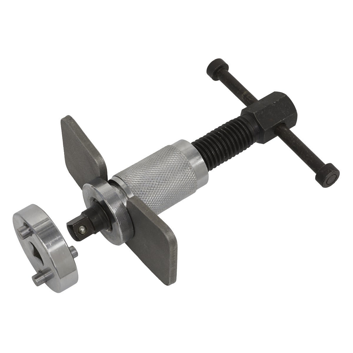 Sealey Left-Handed Brake Piston Wind-Back Tool with Double Adaptor VS0247