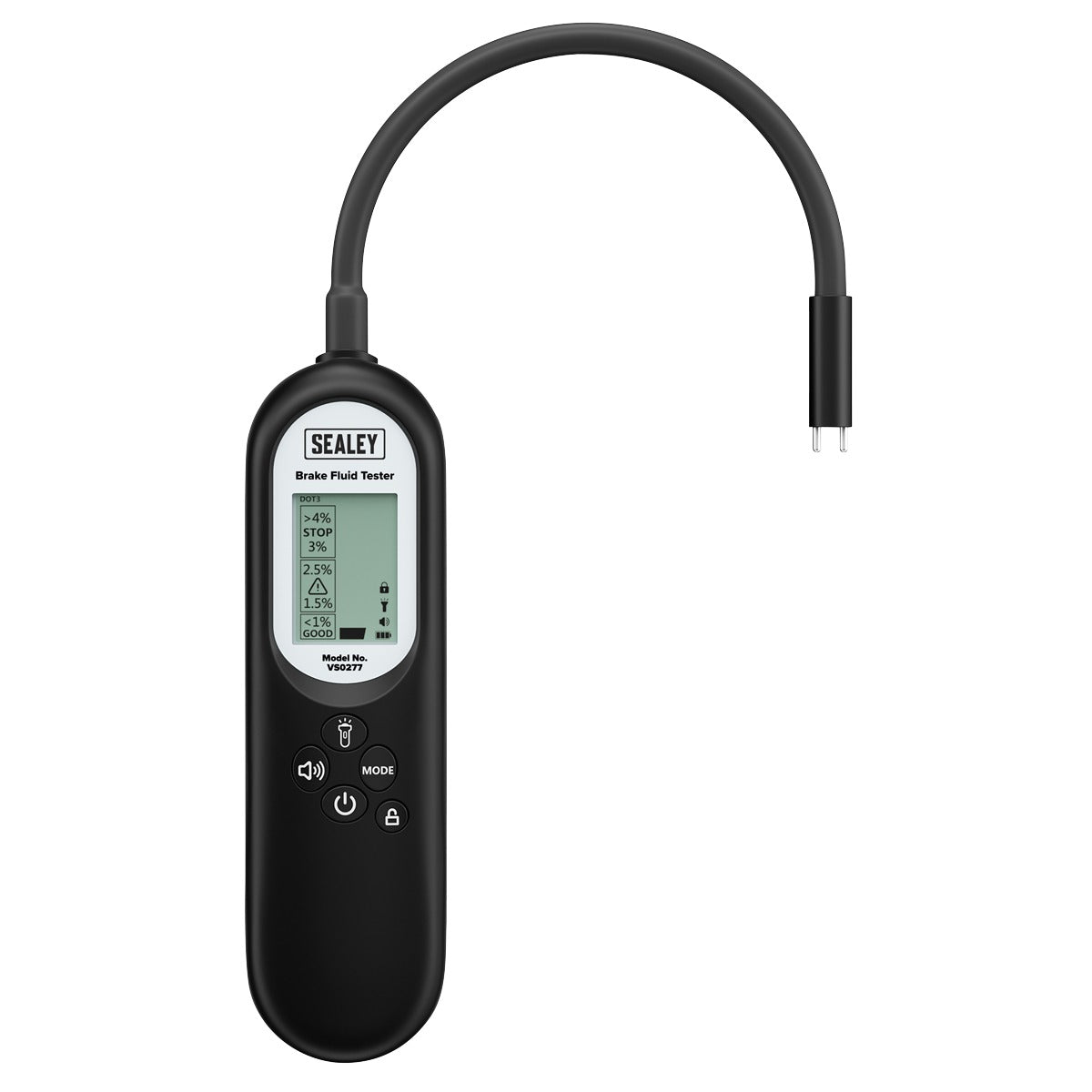 Sealey Brake Fluid Tester Long Neck VS0277