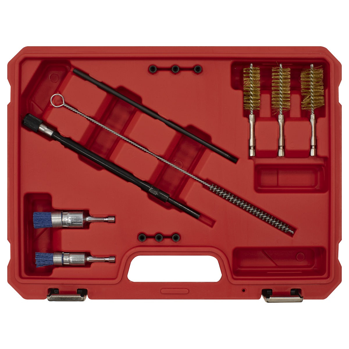 Sealey Injector Bore Cleaning Brush Set 14pc VS1900