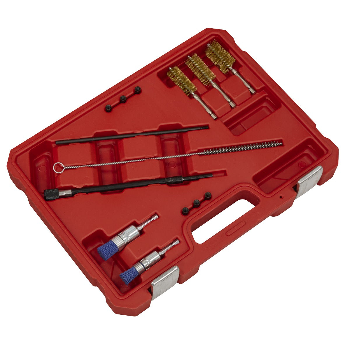 Sealey Injector Bore Cleaning Brush Set 14pc VS1900