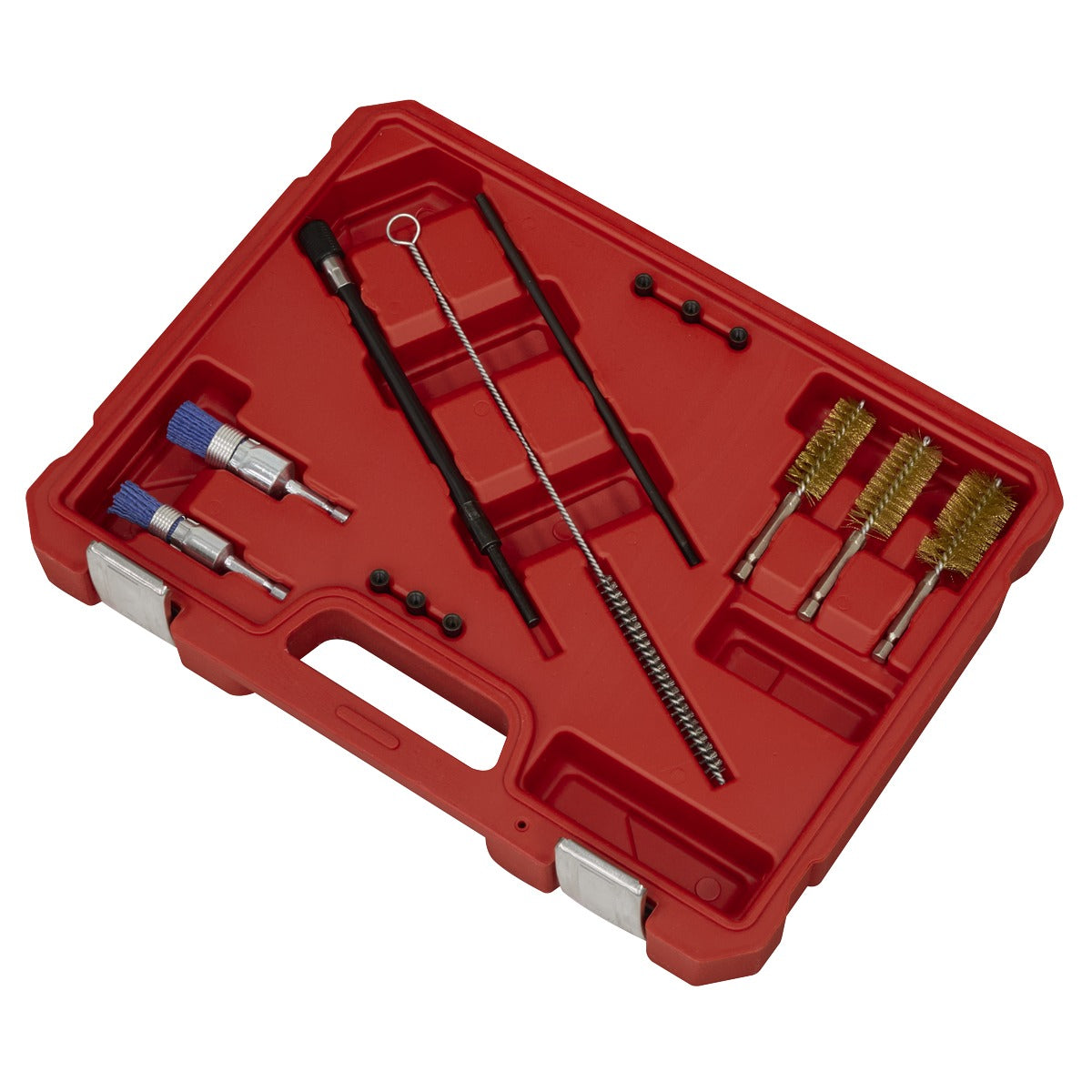 Sealey Injector Bore Cleaning Brush Set 14pc VS1900