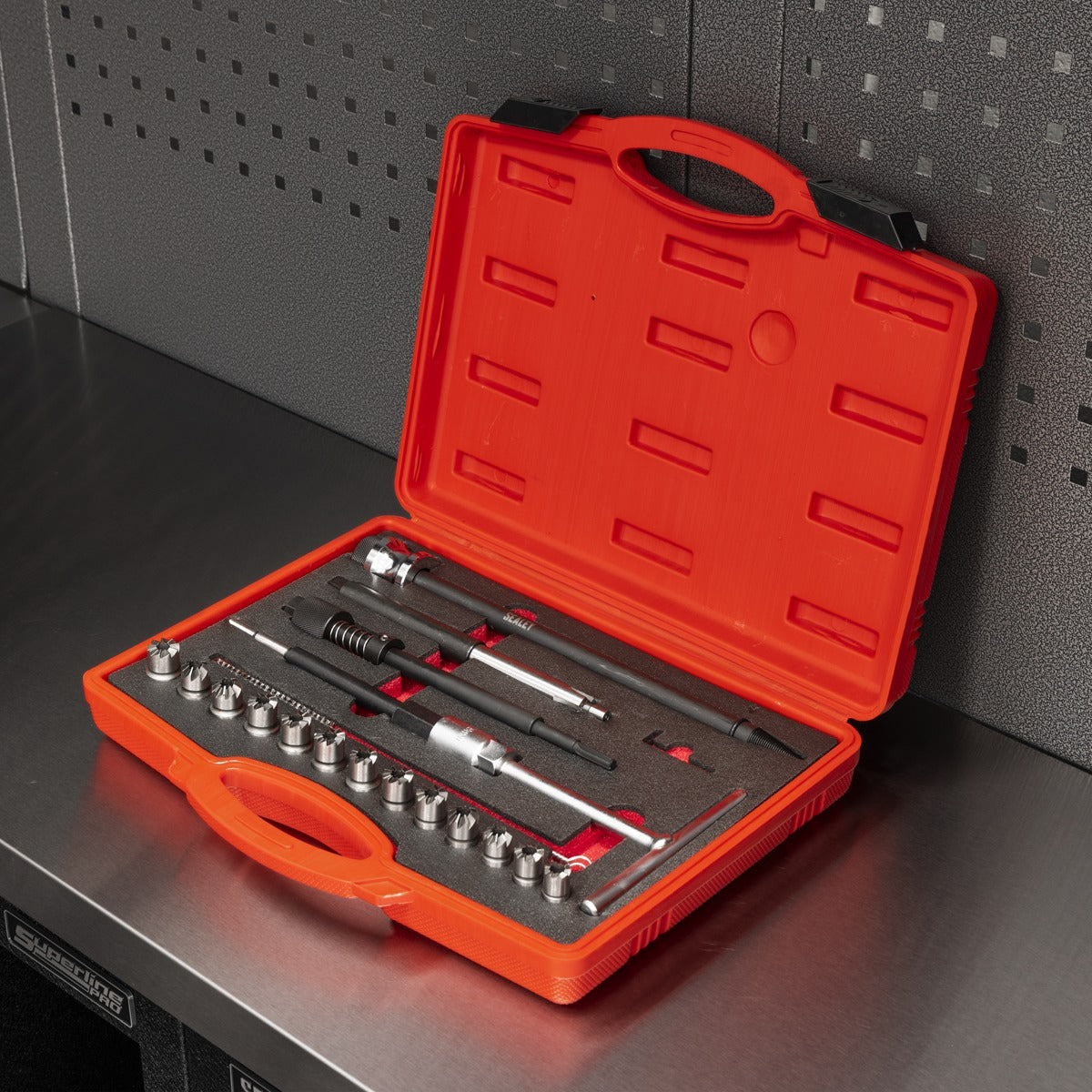 Sealey Diesel Injector Seat Cutter Set 21pc VS2070