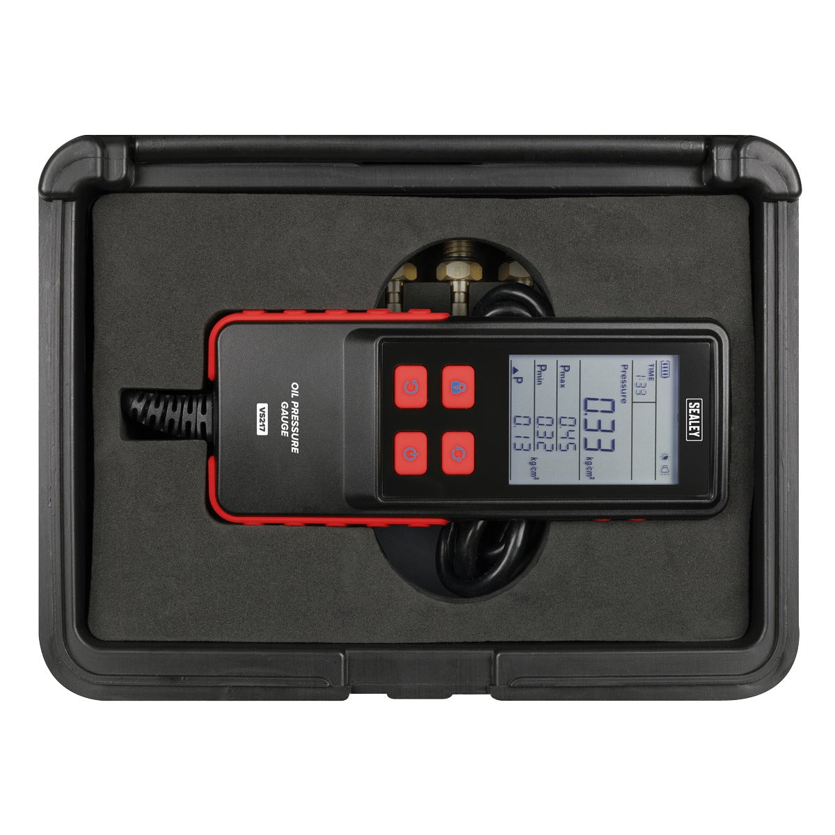 Sealey Digital Oil Pressure Test Kit 18pc VS217