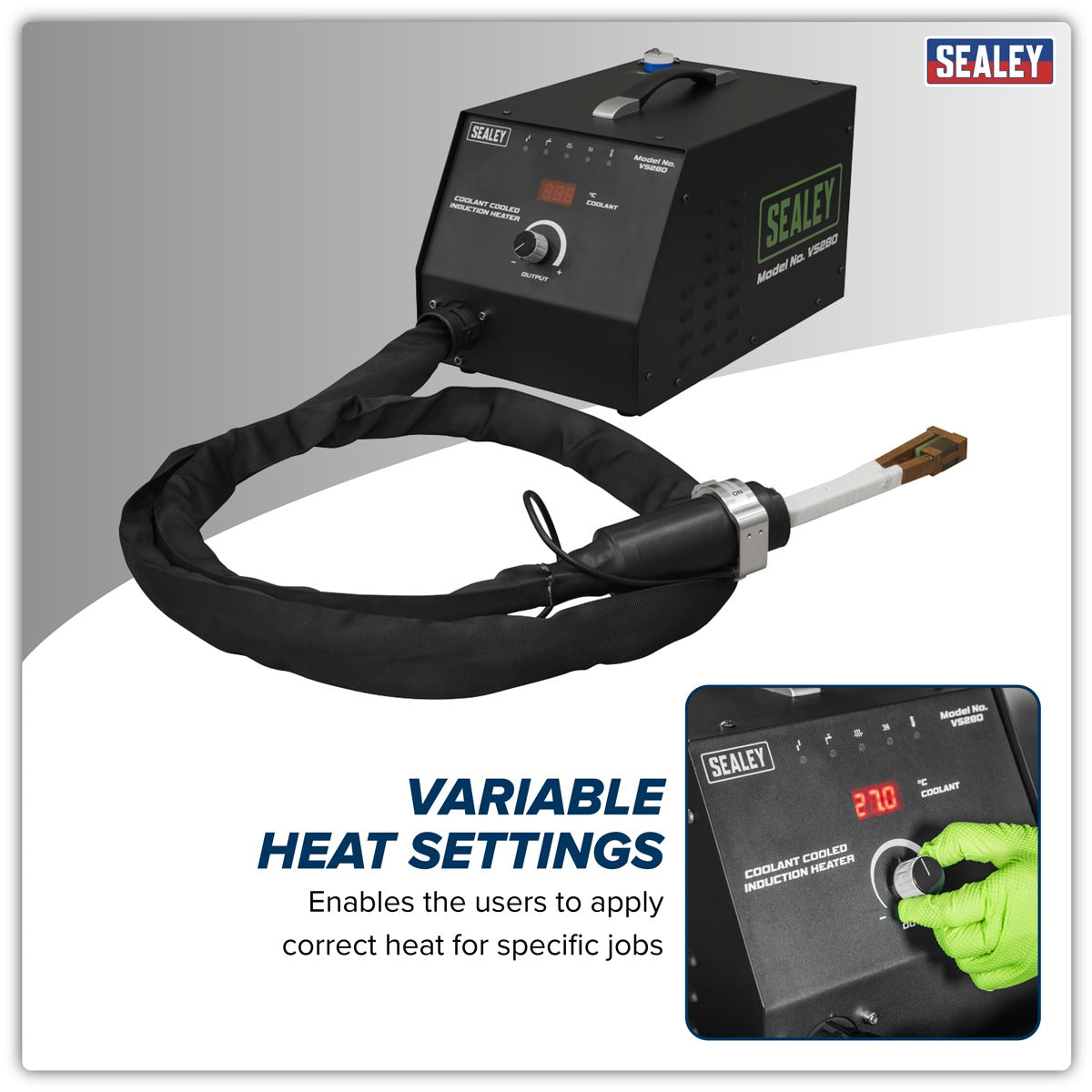 Sealey Coolant Cooled Induction Heater 3700W VS280