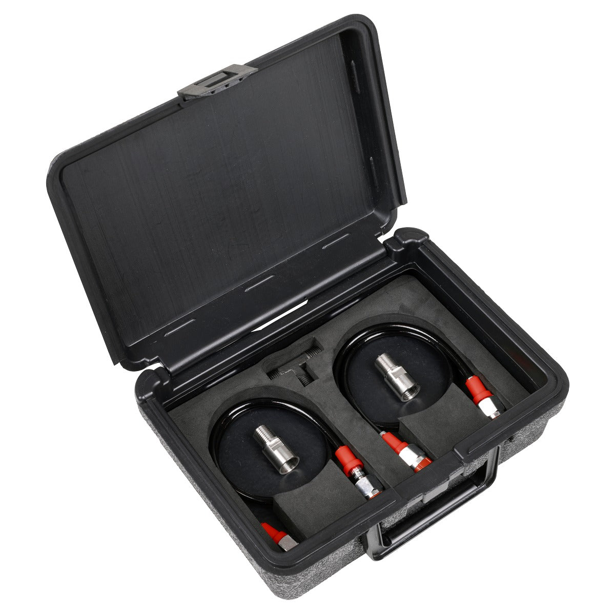 Sealey Digital Fuel Injection Pressure Test Kit for GDI Fuel Circuits 6pc VS566