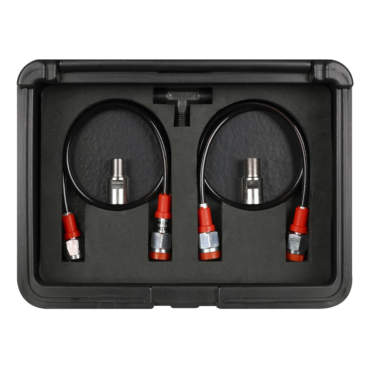 Sealey Digital Fuel Injection Pressure Test Kit for GDI Fuel Circuits 6pc VS566