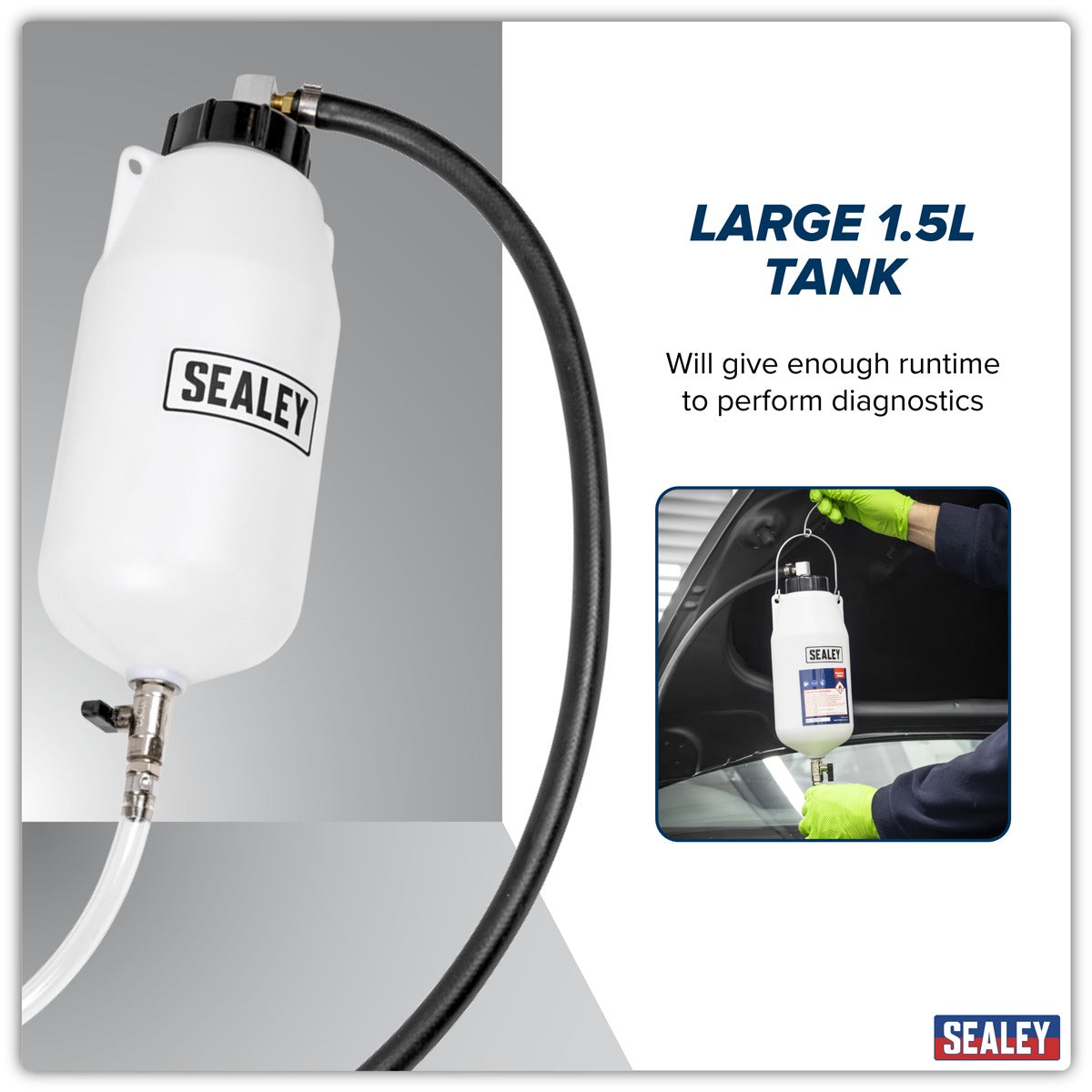 Sealey Auxiliary Fuel Tank 1.5L VS666