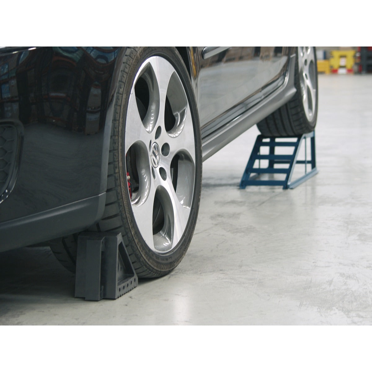Sealey Rubber Wheel Chocks - Pair WC01