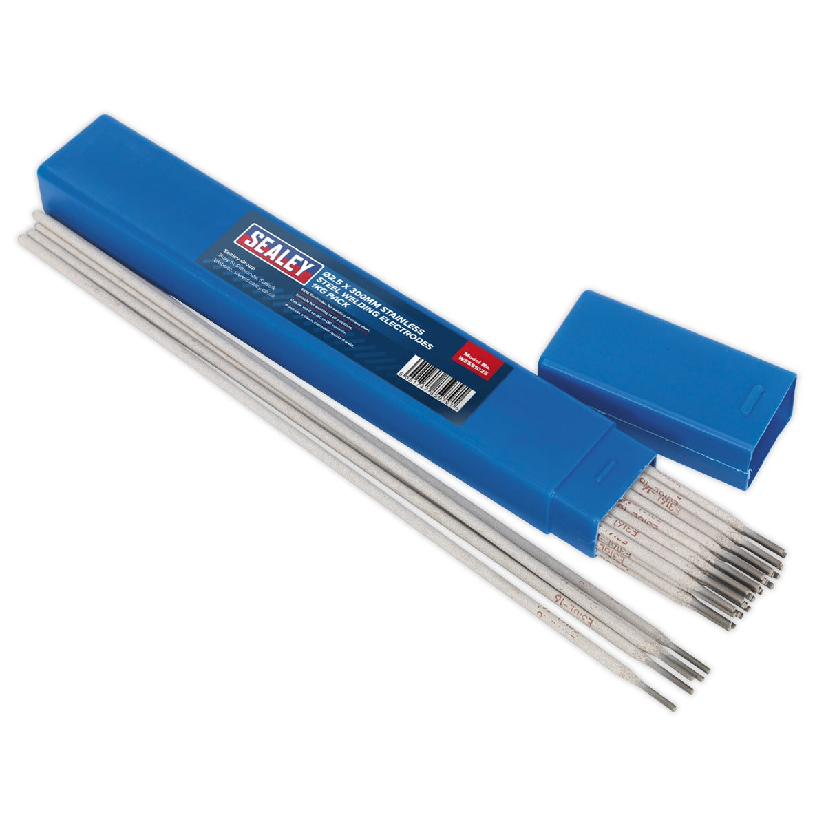 Sealey Stainless Steel Welding Electrodes 2.5 x 300mm - 1kg Pack WESS1025