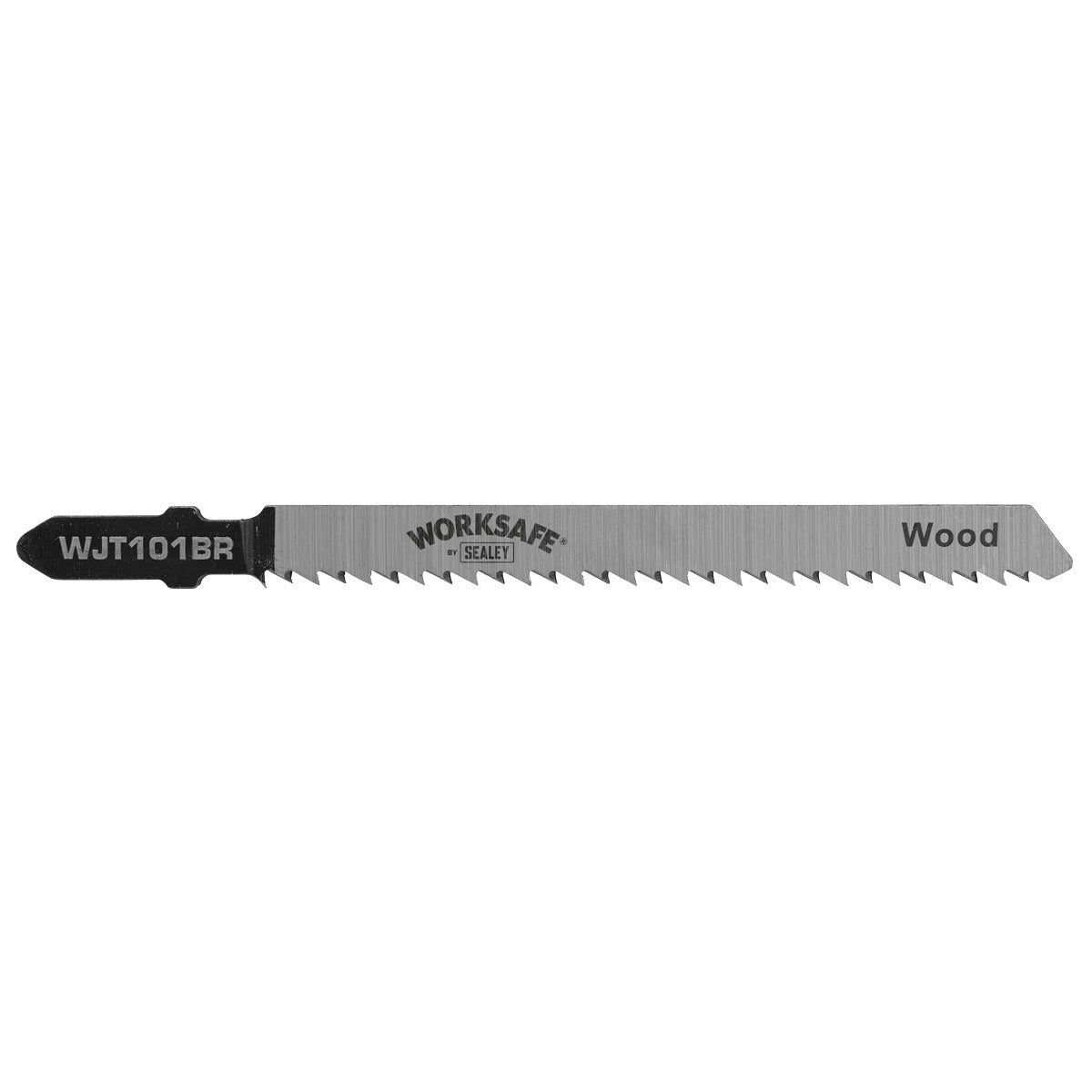 Sealey Jigsaw Blade for Wood & Plastics 75mm 10tpi - Pack of 5 WJT101BR