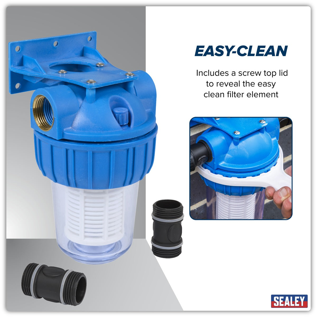 Sealey Inlet Filter for Surface Mounting Pumps 1L WPF1