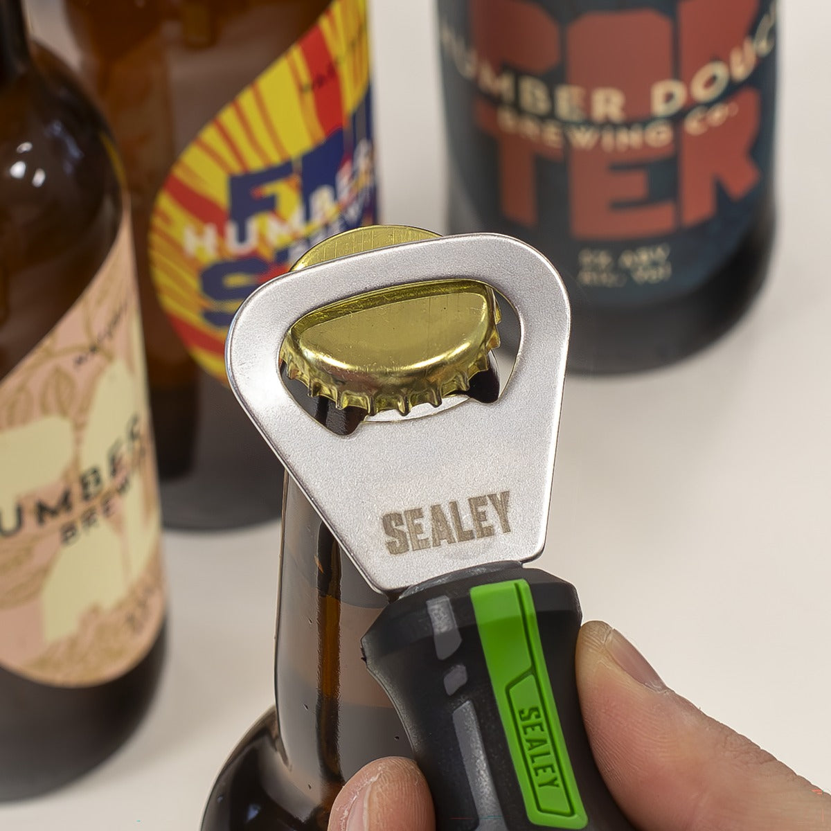 Premier GripMAX Bottle Opener - Hi-Vis Green AK4368HV