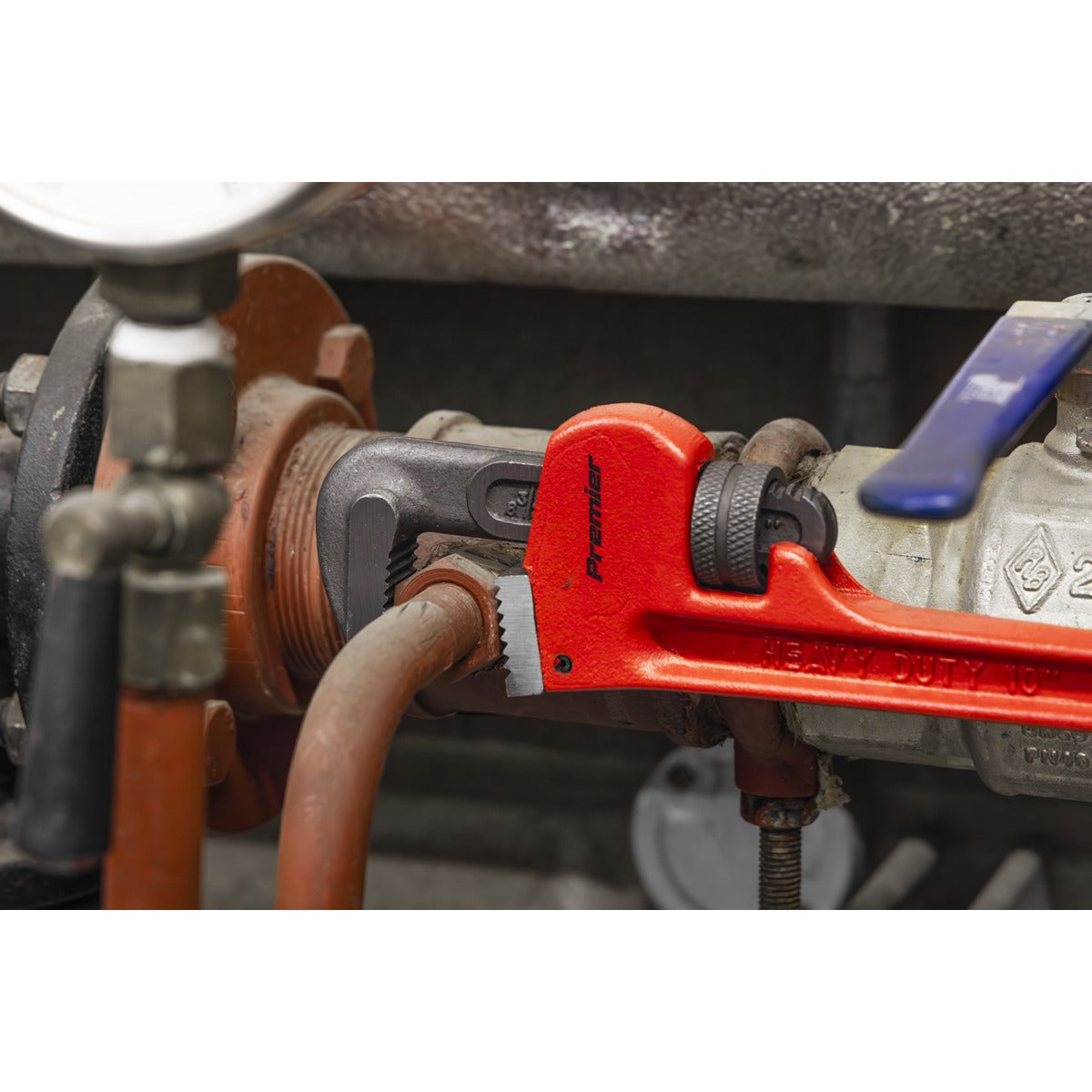 Premier Cast Steel Pipe Wrench European Pattern 250mm AK5102