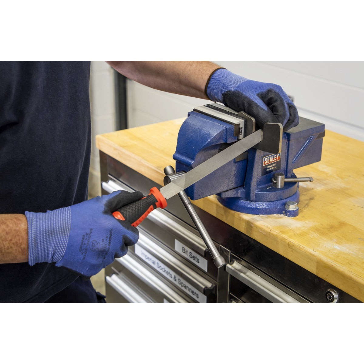 Premier Smooth Cut Half-Round Engineer's File 200mm AK5861
