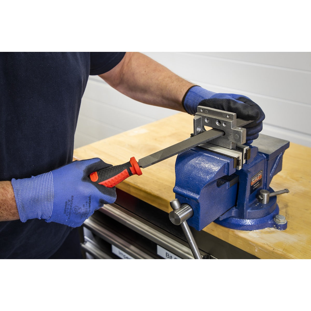 Premier Smooth Cut Flat Engineer's File 200mm AK5865