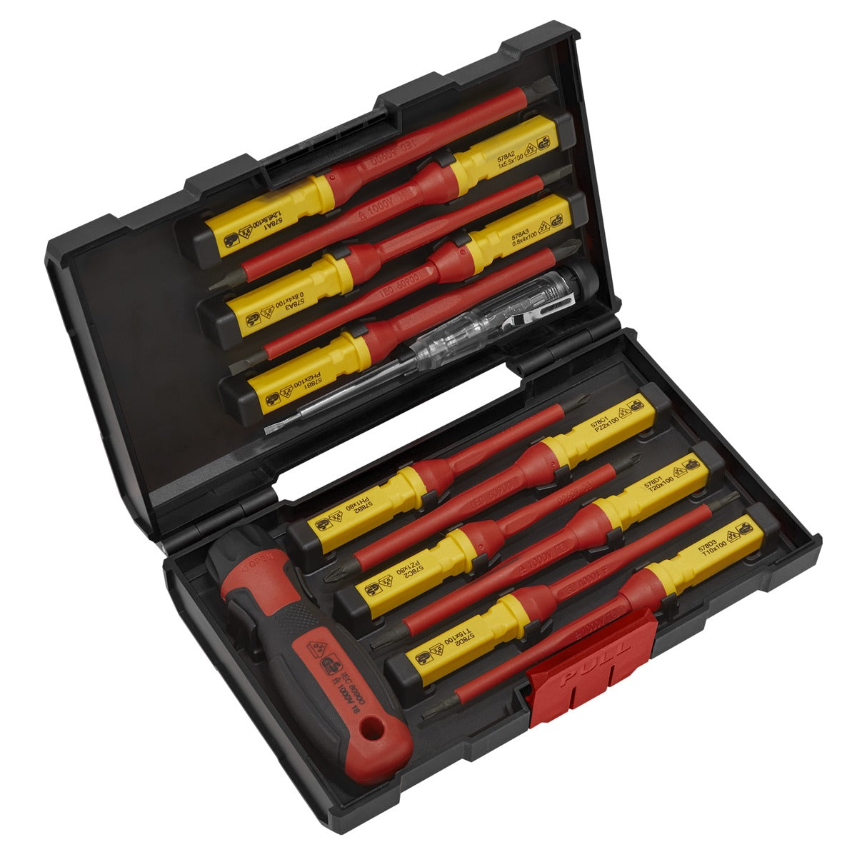 Premier Interchangeable Screwdriver Set 13pc - VDE Approved AK6128
