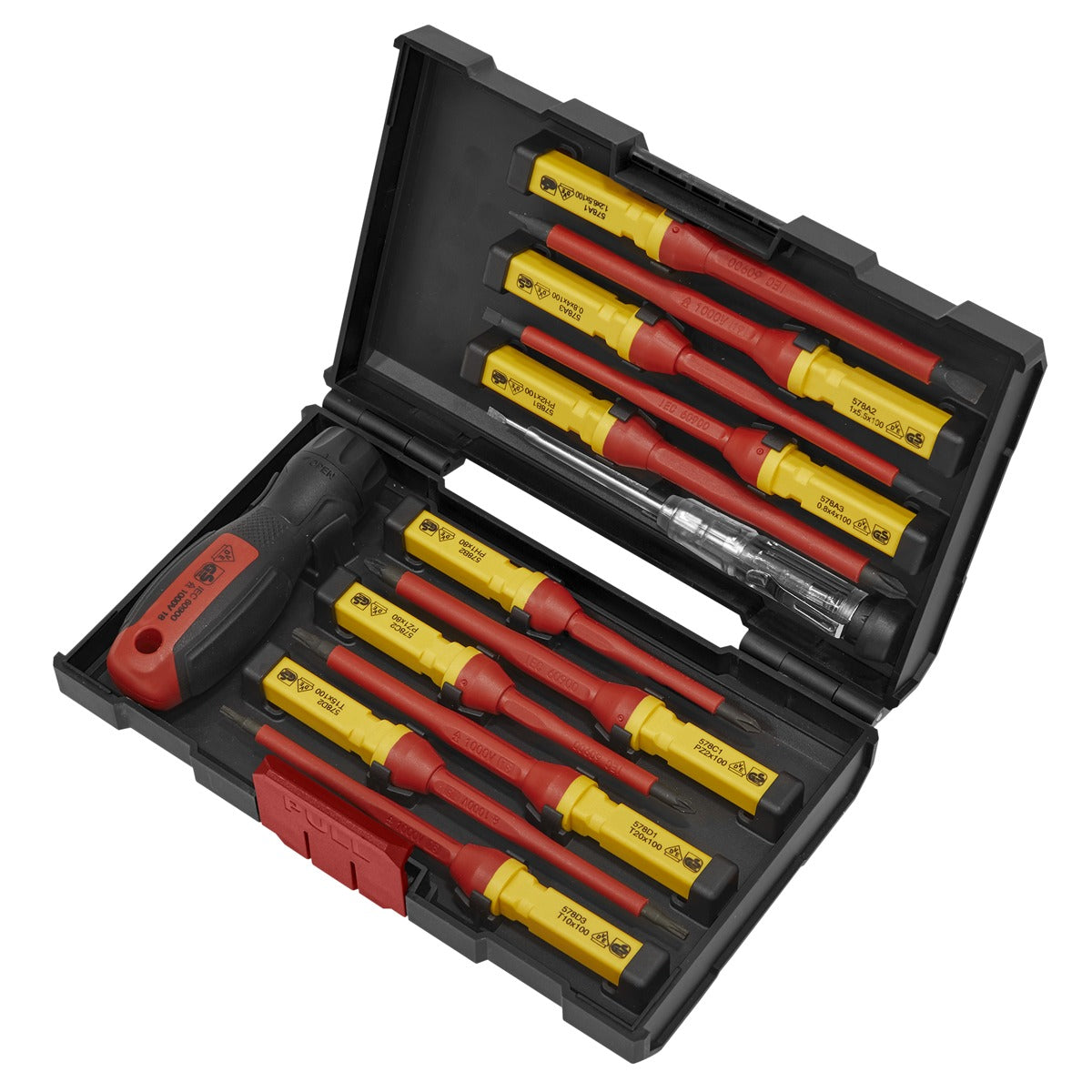 Premier Interchangeable Screwdriver Set 13pc - VDE Approved AK6128