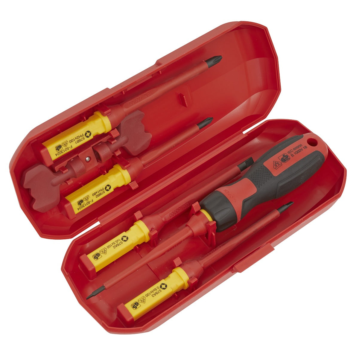 Premier Interchangeable Screwdriver Set 8pc - VDE Approved AK61280