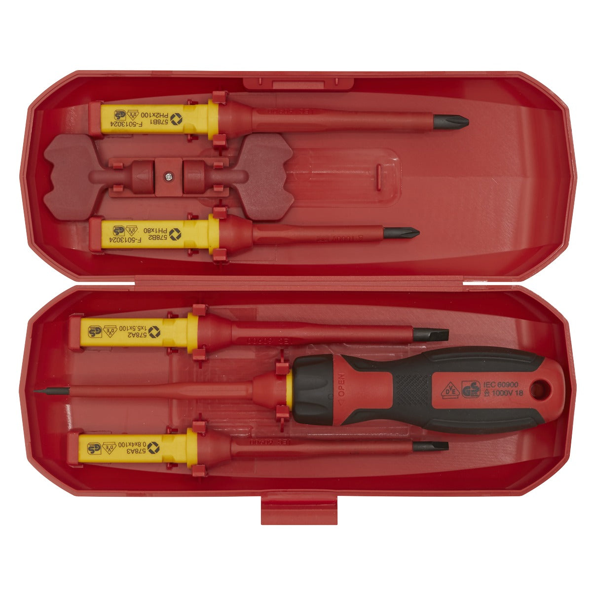 Premier Interchangeable Screwdriver Set 8pc - VDE Approved AK61280