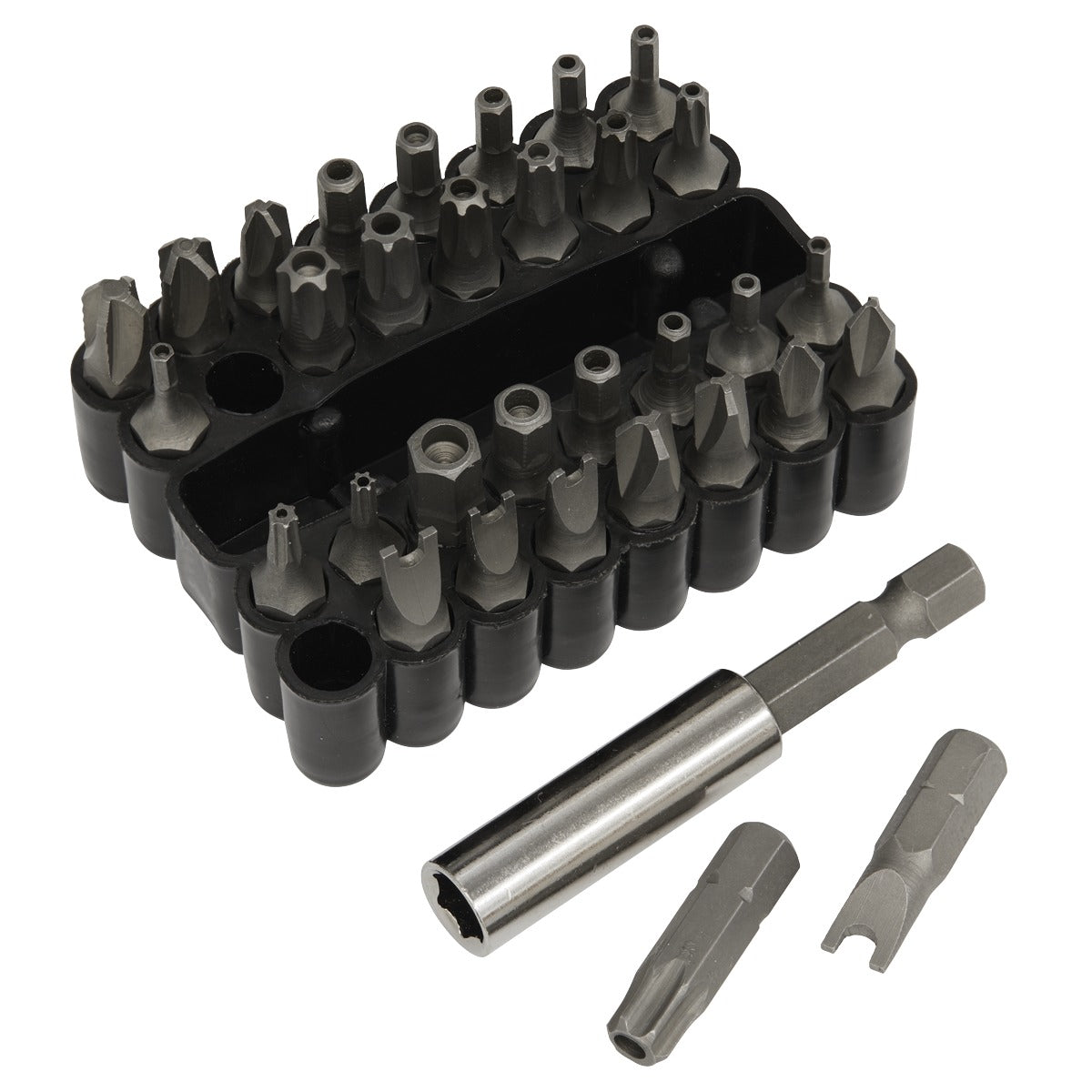 Premier Power Tool Security Bit & Magnetic Adaptor Set 33pc AK614