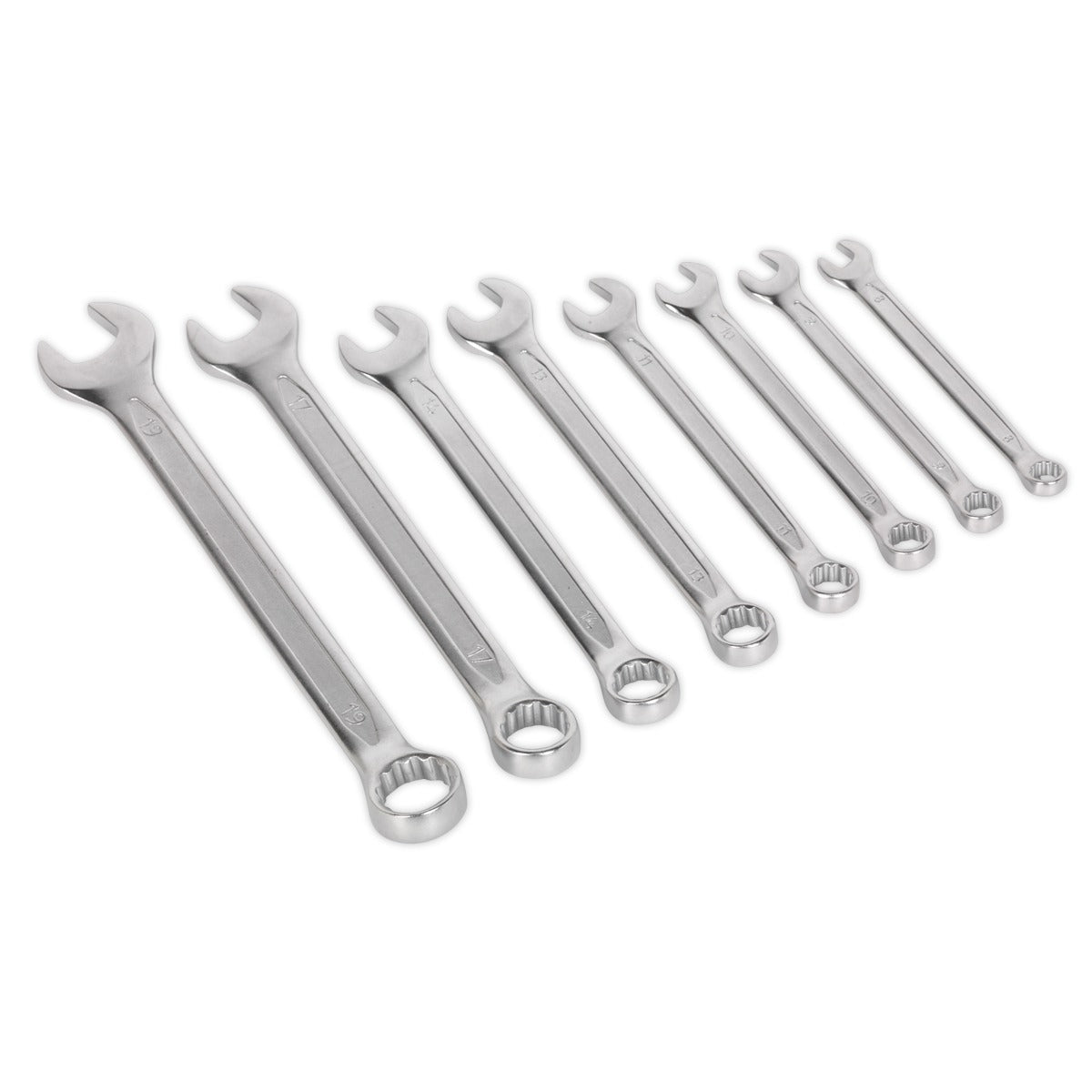 Premier Combination Spanner Set 8-19mm 8pc AK63252