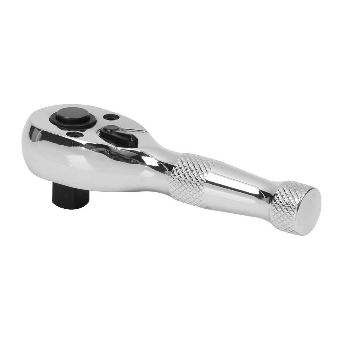 Premier Stubby Pear-Head Ratchet Wrench with Flip Reverse 3/8"Sq Drive AK661S