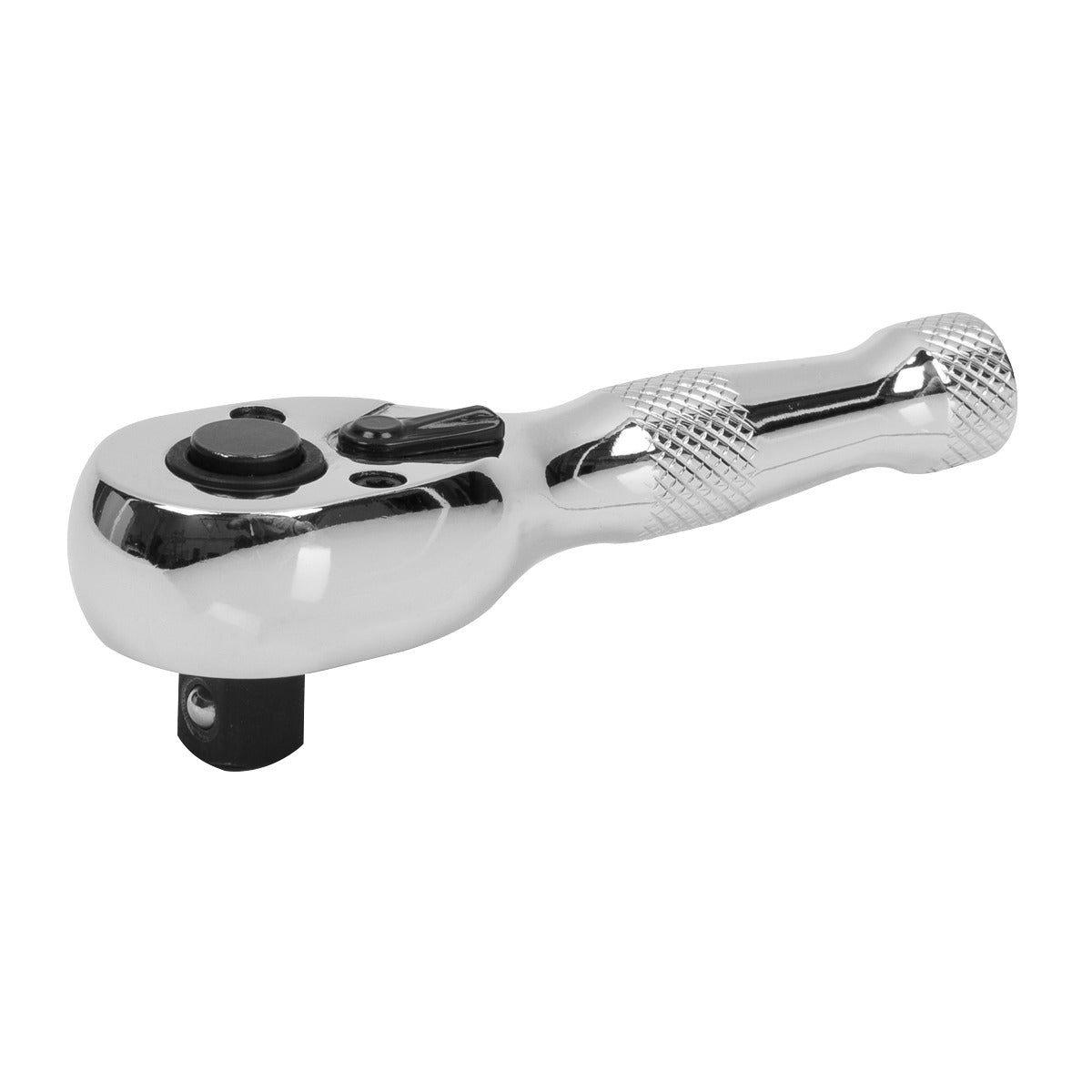 Premier Stubby Pear-Head Ratchet Wrench with Flip Reverse 3/8"Sq Drive AK661S