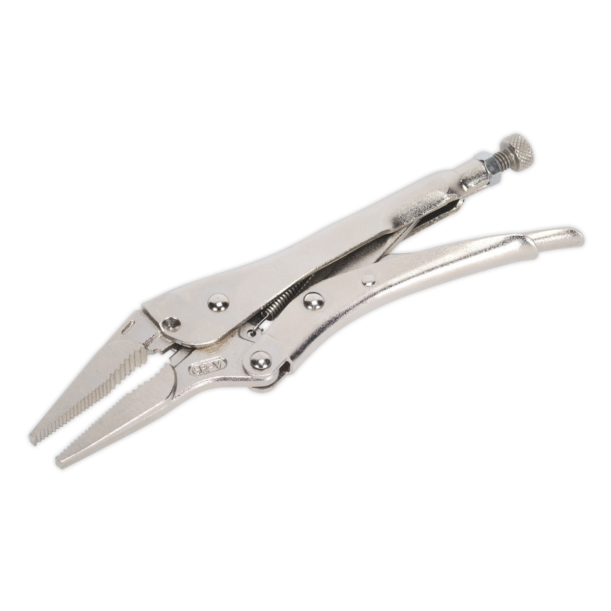 Premier Long Nose Locking Pliers 210mm 0-60mm Capacity AK6825