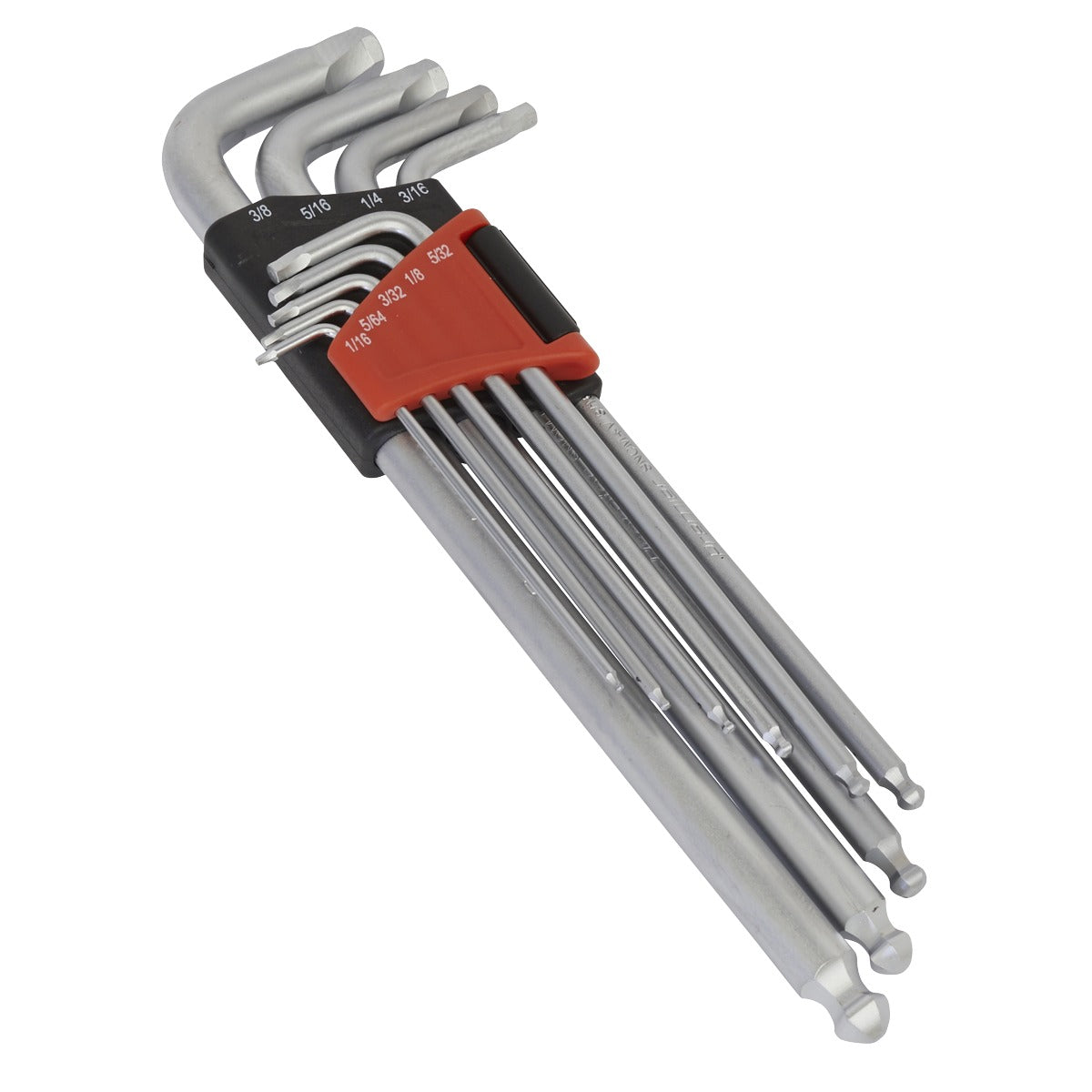 Premier Imperial Lock-On Extra-Long Ball-End Hex Key Set 9pc AK7181
