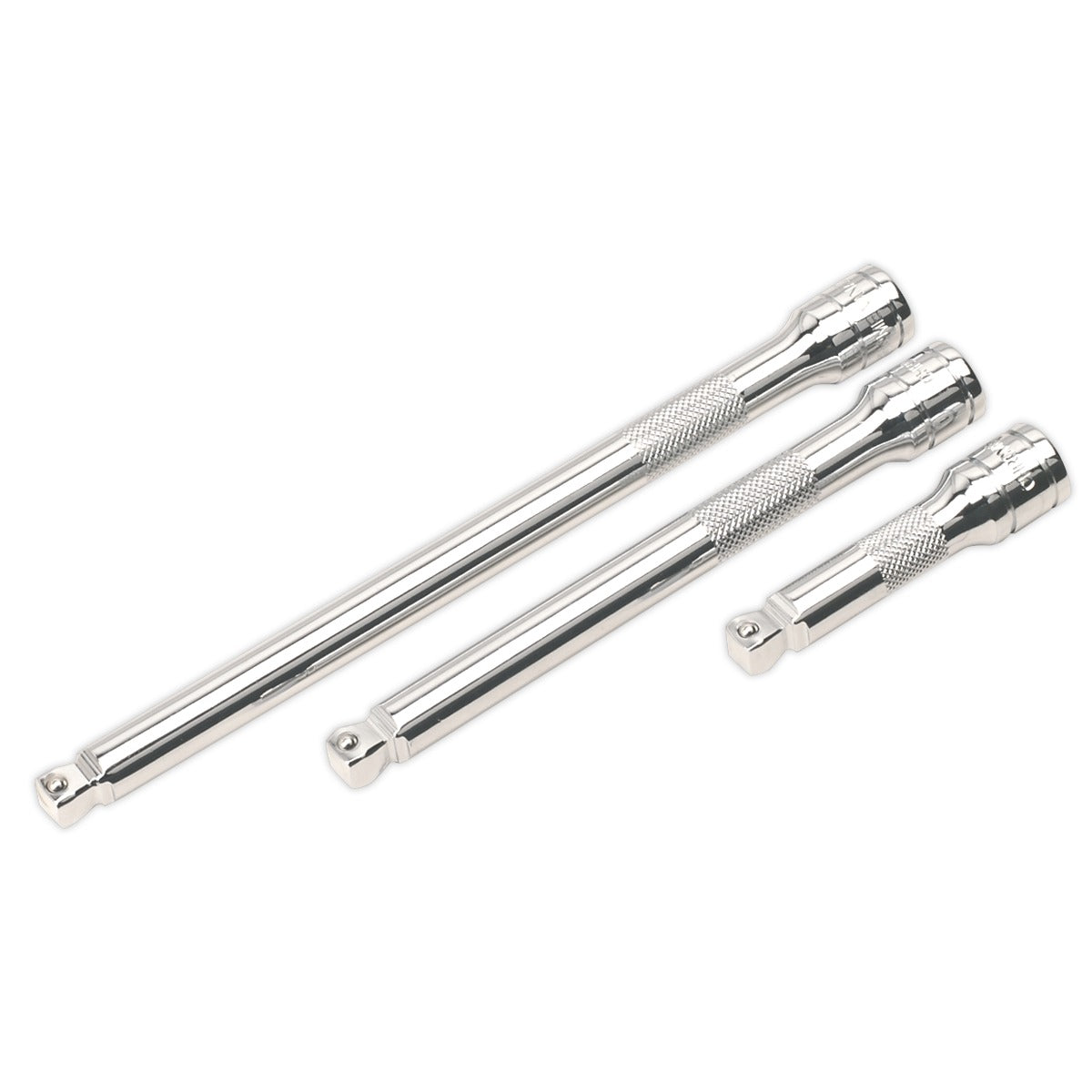 Premier Wobble/Rigid Extension Bar Set 3/8"Sq Drive 3pc AK763