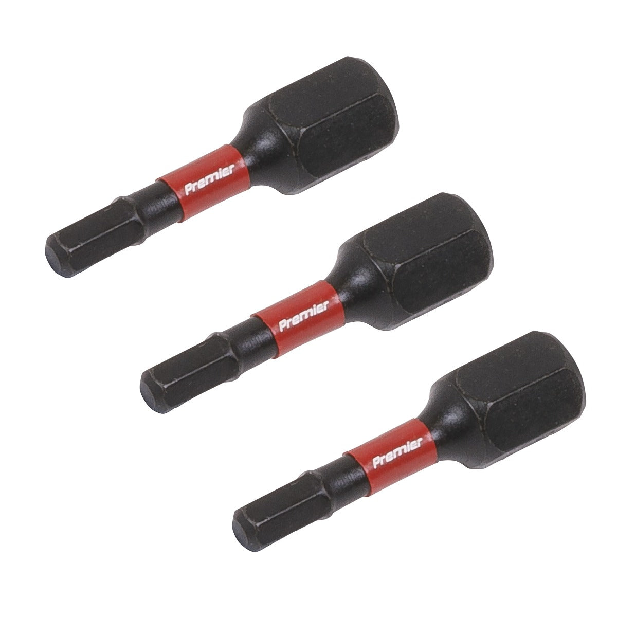 Premier Hex Impact Power Tool Bits 3 x 25mm 3pc AK8211
