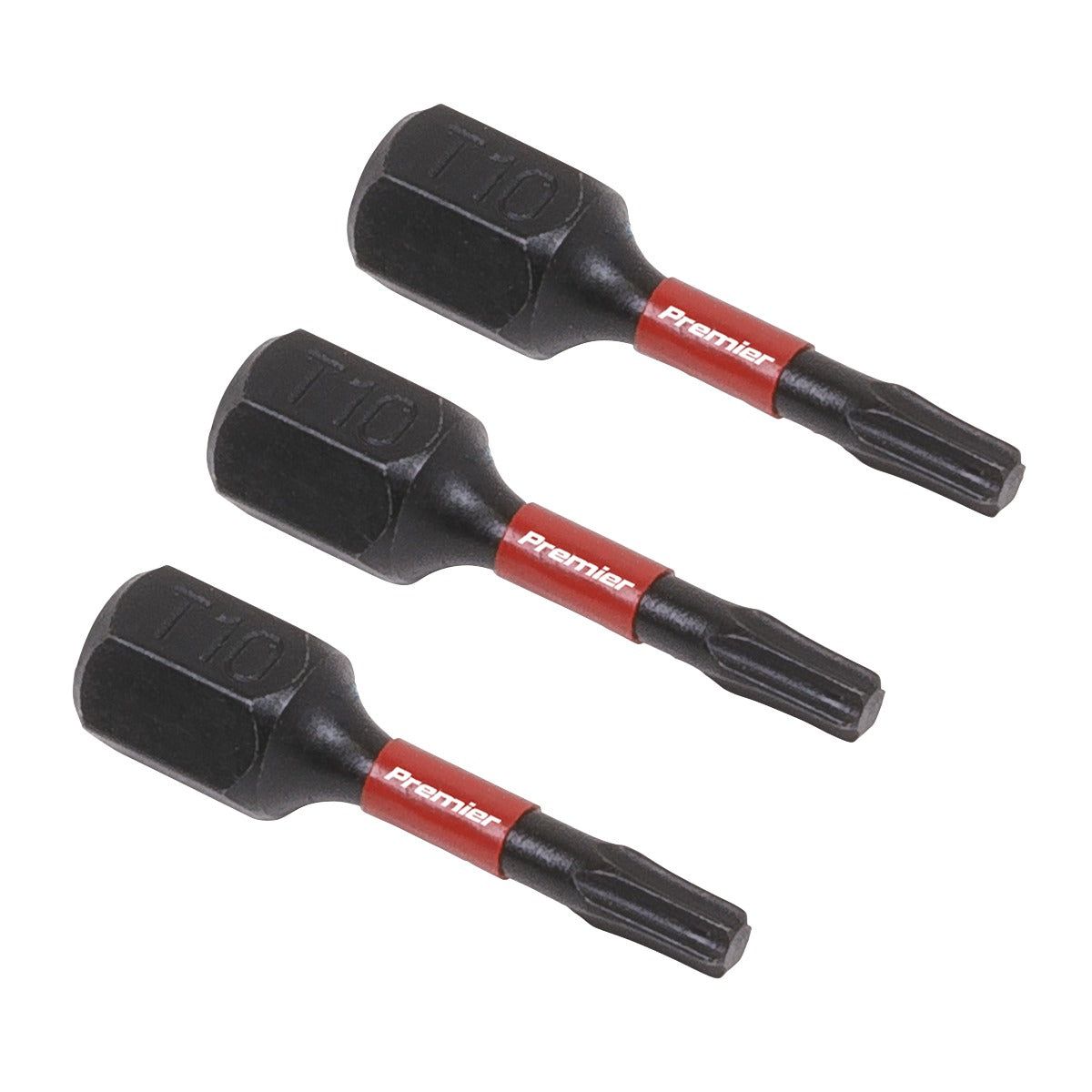 Premier TRX-Star Impact Power Tool Bits T10 x 25mm 3pc AK8215