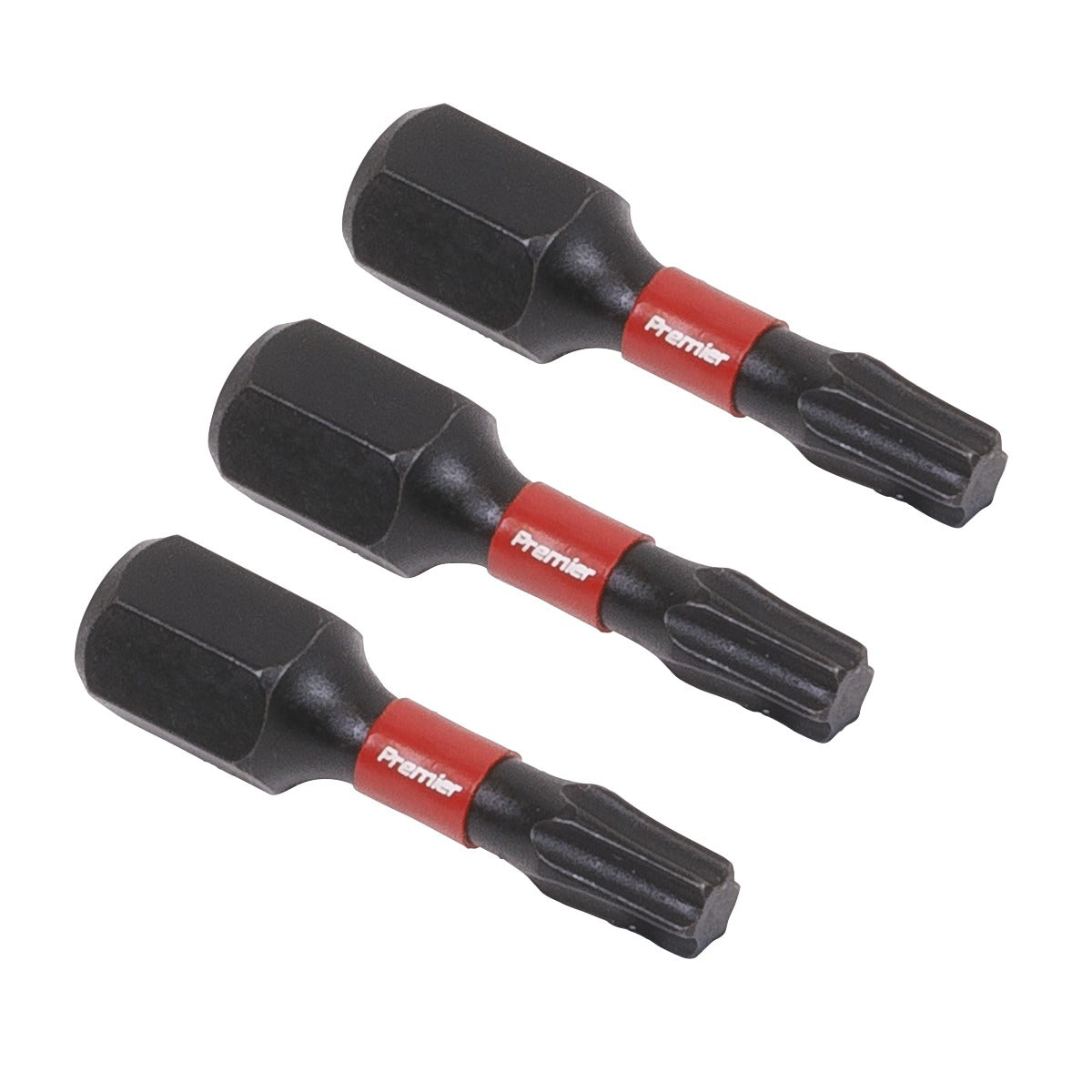 Premier TRX-Star Impact Power Tool Bits T20 x 25mm 3pc AK8217