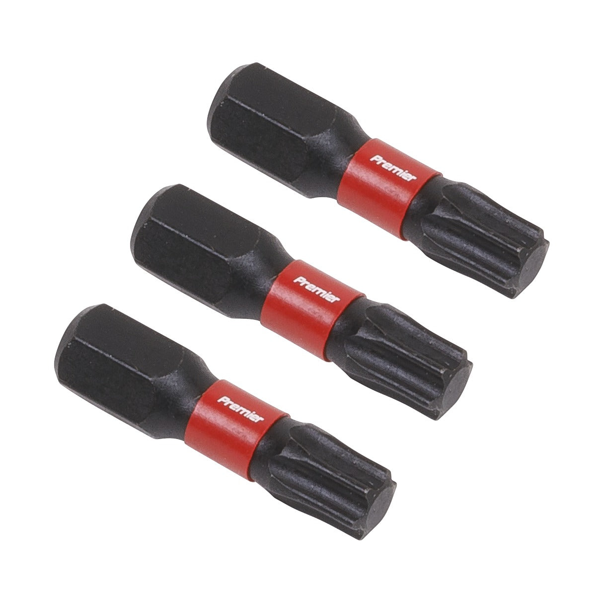 Premier TRX-Star Impact Power Tool Bits T30 x 25mm 3pc AK8220