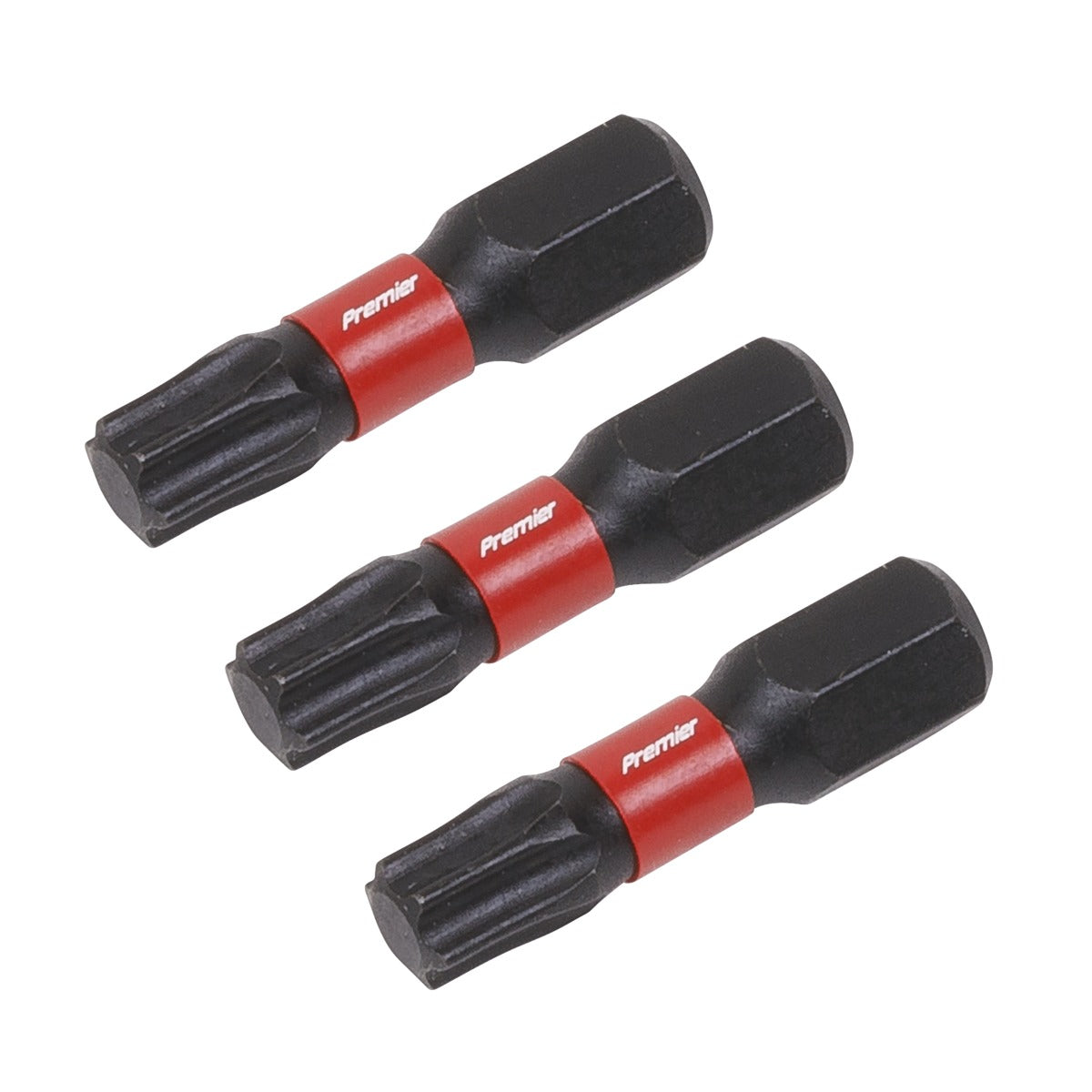 Premier TRX-Star Impact Power Tool Bits T30 x 25mm 3pc AK8220
